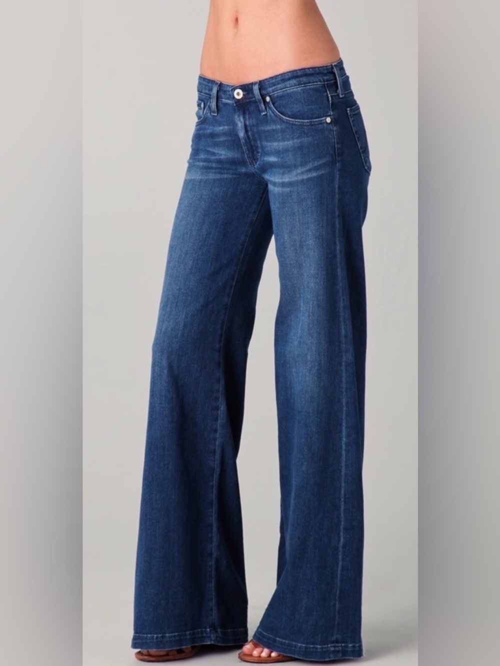 AG Adriano Goldschmied The Palqzzo super Wide Leg Jeans - Picture 2 of 8
